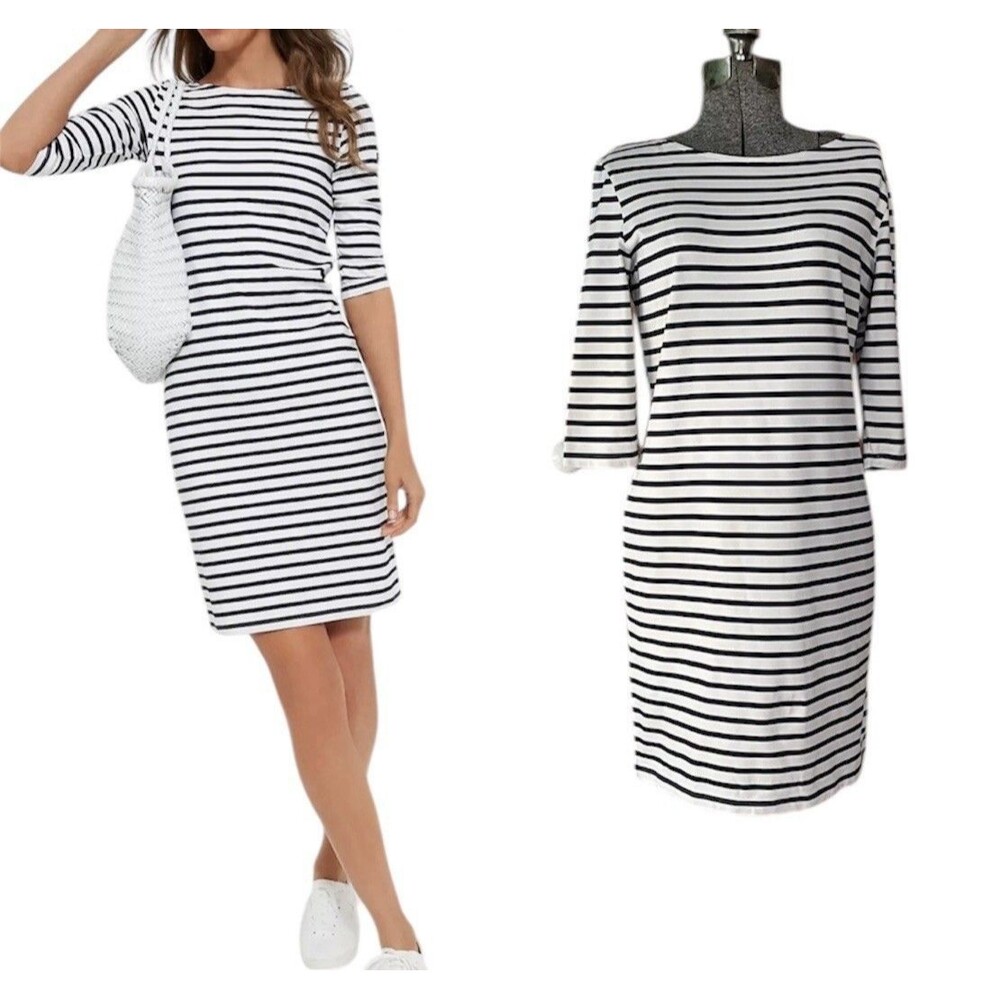 Tuckernuck Saint James Dress Womens 6 Depuis 1889 Propriano UV Stripe Nautical